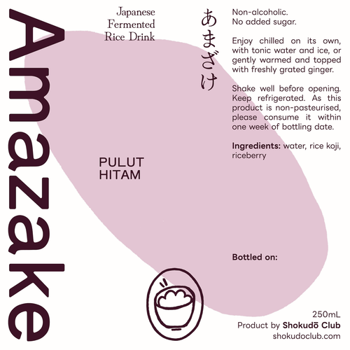 Pulut Hitam Amazake